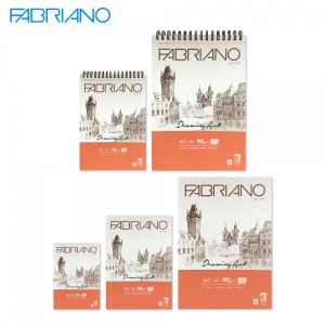 파브리아노 드로잉아트 스케치북 미색 90g 80매  A4/A3/A5